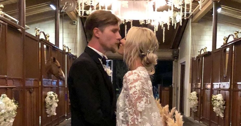 Cuoco and Cook got married in June 2018 as they had their intimate wedding in one of San Diego's horse stables.