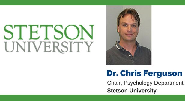 Dr. Chris Ferguson Agrees to the Inclusion of Video Gaming to Mental Health Disorders