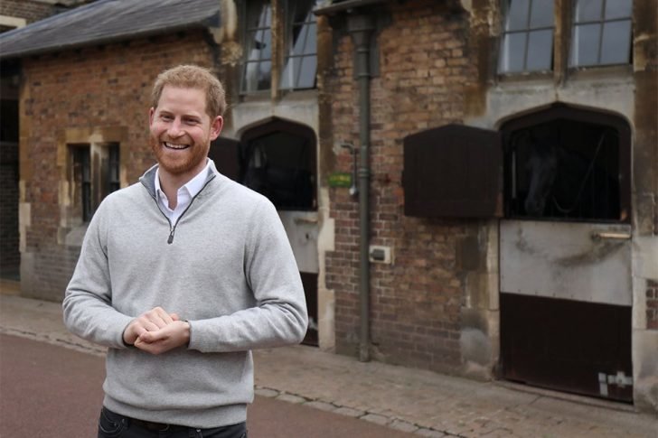 Prince Harry gushed in excitement at the wonderful feeling he felt when he carried his baby boy.