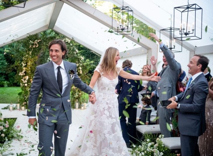 Paltrow and Falchuk tied the knot last