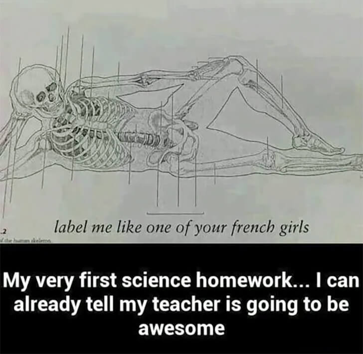 Draw me like one of your French girls. Memes teacher when you see students handwriting.